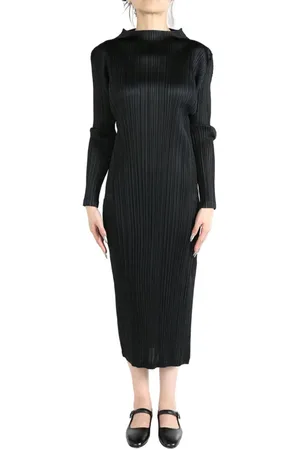 PLEATS PLEASE ISSEY MIYAKE Vestido midi plisado