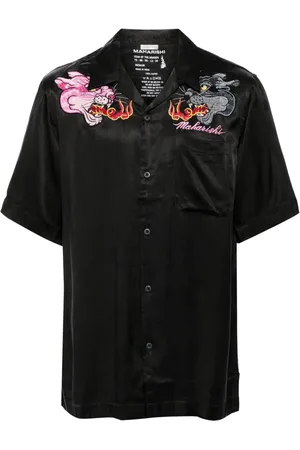 Maharishi Camisa dual panthers con cuello cubano