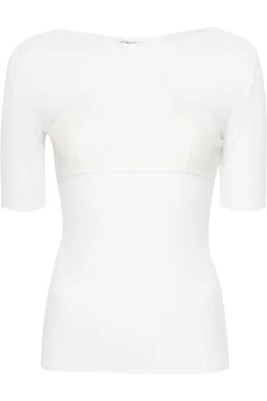Nensi Dojaka Camiseta con sujetador triangular