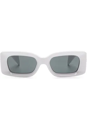 VERSACE Gafas de sol con montura rectangular