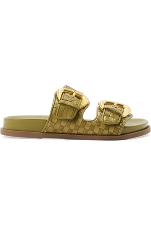 Schutz Sandalias con diseño entretejido