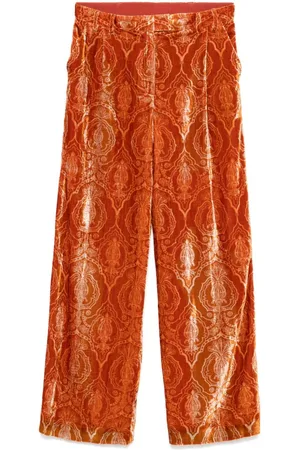 La DoubleJ Pantalones con efecto devoré