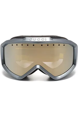 Gucci Gafas de esquí con logo en relieve