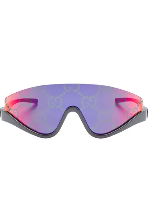 Gucci Gafas de sol con montura envolvente