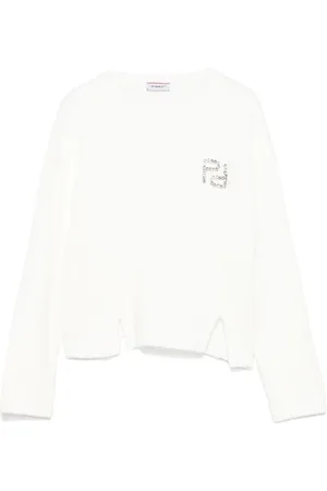 Pinko Jersey con aplique del logo
