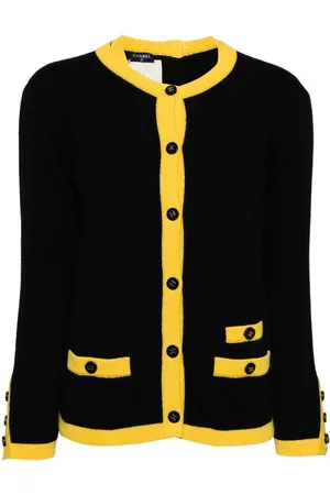 CHANEL Conjunto de top y cárdigan 1994