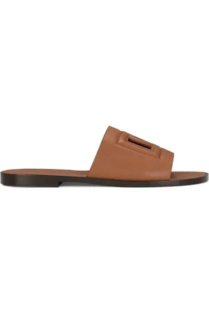 Dolce & Gabbana Sandalias con logo en relieve