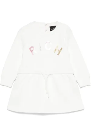 John Richmond Vestido con logo estampado
