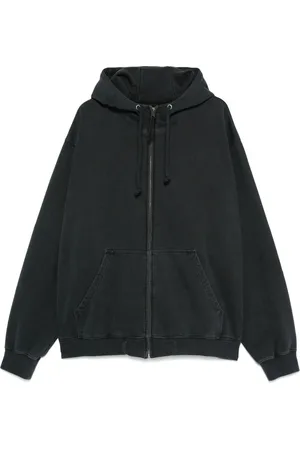 Maison Margiela Sudadera con capucha y logo bordado