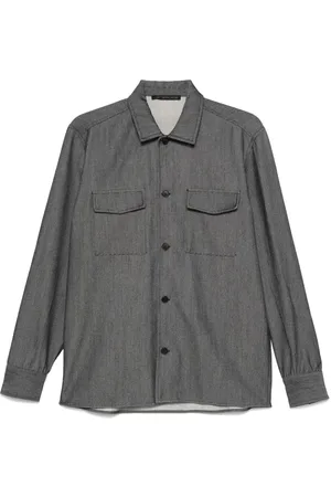 LOW BRAND Camisa de sarga
