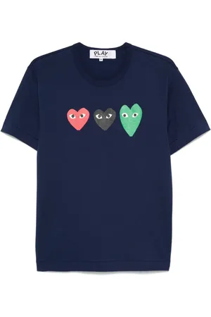Comme des Garçons Camiseta con motivo de corazón