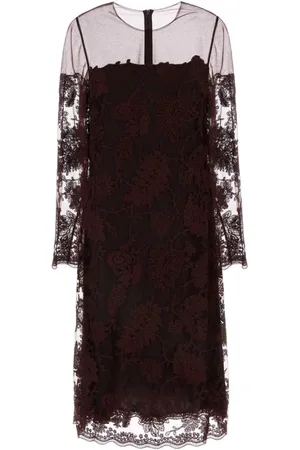 ERMANNO SCERVINO Vestido midi Pizzo