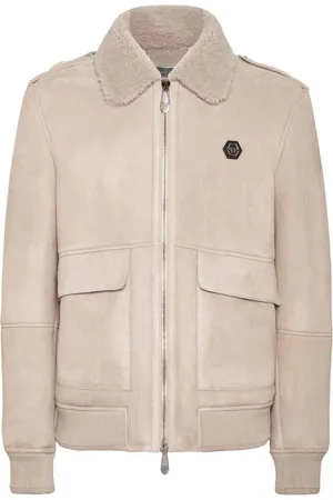 Philipp Plein Chaqueta con parche del logo