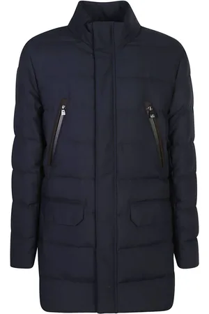 corneliani Plumífero con cuello alzado