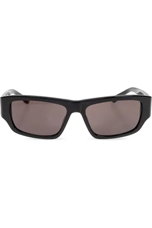 Balenciaga Gafas de sol estampadas con montura rectangular