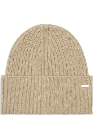 Armani Exchange Gorro con placa del logo