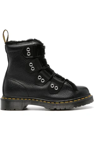 Dr. Martens Botas con ribete de pelo artificial