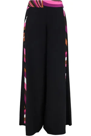 Puccini Pantalones palazzo con estampado Iride