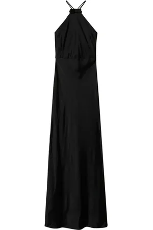 Twin-Set Vestido con cuello halter
