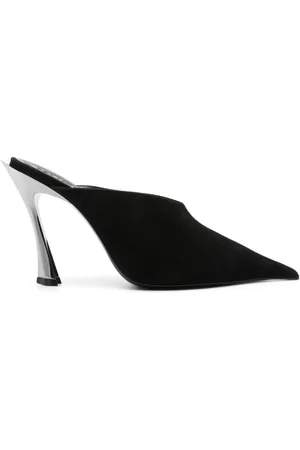 MUGLER Mules Fang con tacón de 95 mm