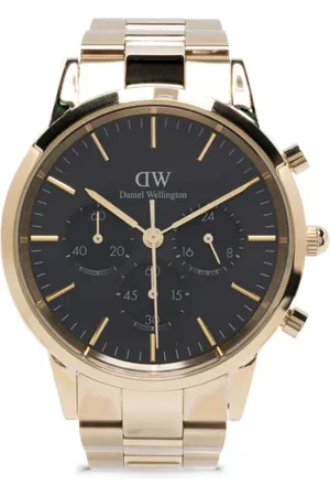 Daniel Wellington Reloj Iconic Chronograph Link de 42 mm