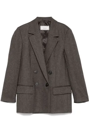 PESERICO SIGN Blazer con motivo de espiga