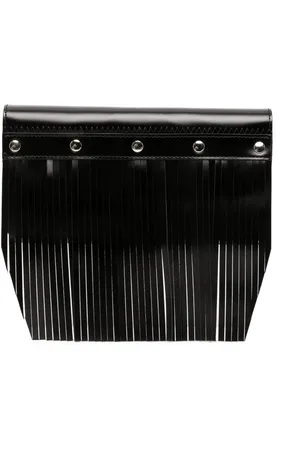 Comme des Garçons Cartera con flecos y apliques