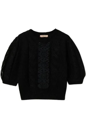Twin-Set Jersey con detalle de encaje