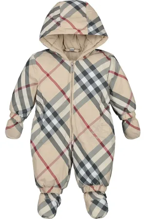 Burberry Traje de nieve a cuadros