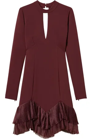 Twin-Set Vestido corto con volantes