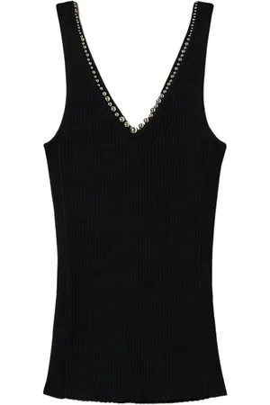 Twin-Set Top con apliques de lentejuelas