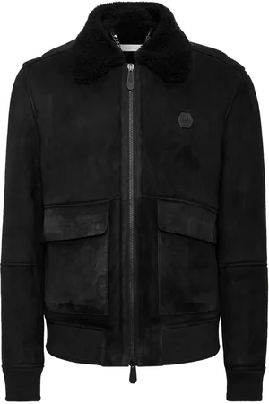 Philipp Plein Chaqueta con parche del logo