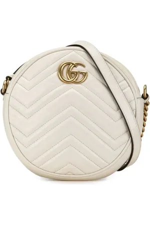 Gucci Bandolera GG Marmont mini redonda 2016-2023