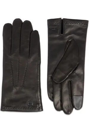 LANCEL Guantes Sellier con logo