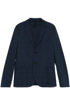 Harris Wharf London Blazer con motivo Príncipe de Gales