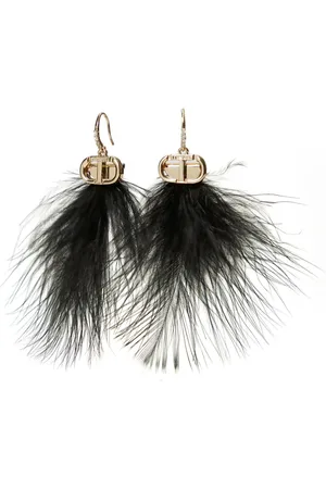 Twin-Set Pendientes Feathers Oval T