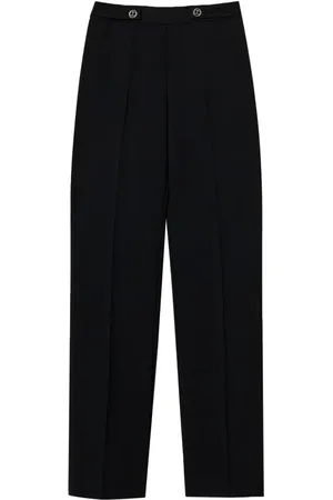 Twin-Set Pantalones rectos texturizados