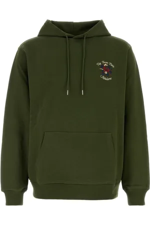 Drôle de Monsieur Sudadera con capucha y logo bordado