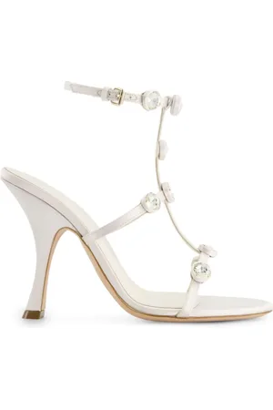 Giambattista Valli Sandalias con detalle de strass y tacón de 110 mm