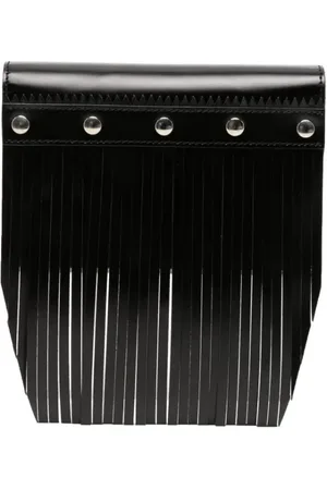 Comme des Garçons Cartera con flecos y apliques