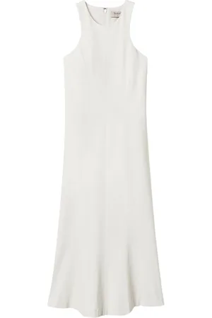 Twin-Set Vestido midi con cuello halter