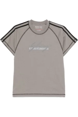 MARTINE ROSE Camiseta Raglan Shrunken