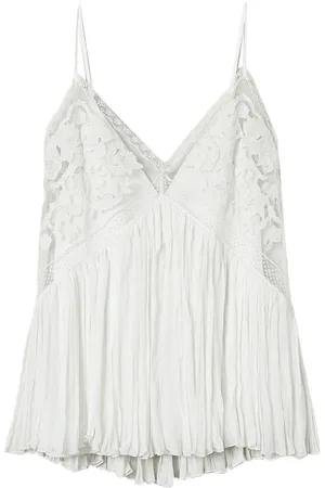 Twin-Set Top con apliques de tul