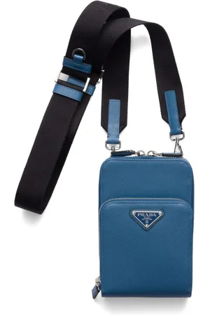 Prada Funda para móvil de cuero