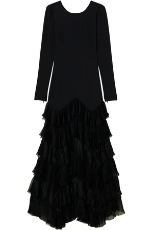 Twin-Set Vestido largo con pliegues