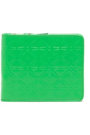 Comme des Garçons Cartera con diseño en relieve