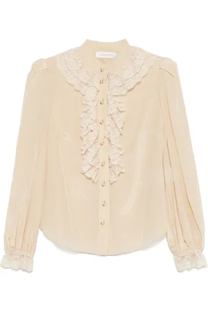 ZIMMERMANN Blusa con ribete de volantes