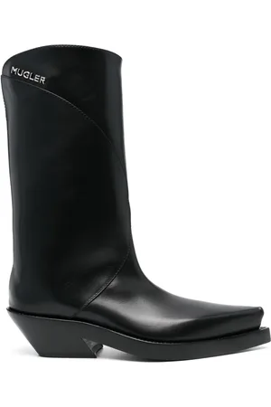 MUGLER Botas Santiag con tacón de 55 mm
