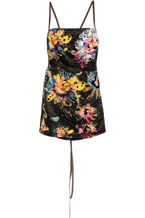 Cynthia Rowley Vestido con apliques
