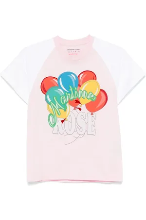 MARTINE ROSE Camiseta Raglan Shrunken